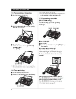 Предварительный просмотр 6 страницы Panasonic KX-FT988FX Operating Instructions Manual