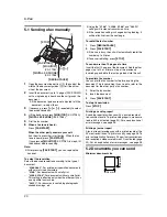 Предварительный просмотр 20 страницы Panasonic KX-FT988FX Operating Instructions Manual