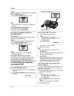 Предварительный просмотр 24 страницы Panasonic KX-FT988FX Operating Instructions Manual