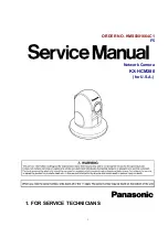 Panasonic KX-HCM280 Service Manual preview