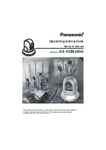 Предварительный просмотр 1 страницы Panasonic KX-HCM280A Operating Instructions Manual