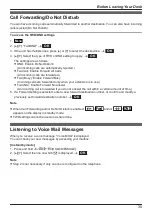 Предварительный просмотр 35 страницы Panasonic KX-HDV130B Operating Instructions Manual