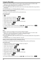 Предварительный просмотр 38 страницы Panasonic KX-HDV130B Operating Instructions Manual