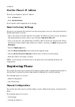 Preview for 4 page of Panasonic KX-HDV230C Configuration Manual