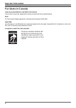 Preview for 8 page of Panasonic KX-HDV230XB Operating Instructions Manual