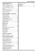 Preview for 3 page of Panasonic KX-HDV330 Operating Instructions Manual