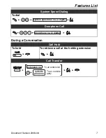 Preview for 7 page of Panasonic KX-HGT100-B Quick Reference Manual