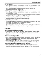 Preview for 11 page of Panasonic KX-HGT100CE Quick Reference Manual