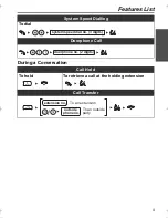 Preview for 9 page of Panasonic KX-HGT100EX Quick Reference Manual