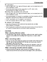 Предварительный просмотр 13 страницы Panasonic KX-HGT100EX Quick Reference Manual