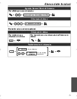 Preview for 71 page of Panasonic KX-HGT100EX Quick Reference Manual