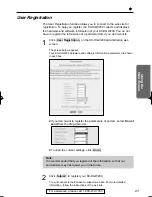 Предварительный просмотр 43 страницы Panasonic KX-HGW200 Operating Instructions Manual