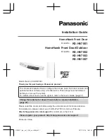 Preview for 1 page of Panasonic KX-HN1007 Installation Manual