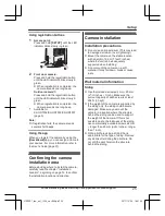 Preview for 25 page of Panasonic KX-HN1007 Installation Manual