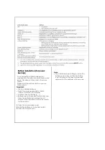 Preview for 5 page of Panasonic KX-HN1053 Information And Troubleshooting Manual