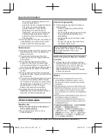 Preview for 8 page of Panasonic KX-HN3001 Operating Instructions Manual