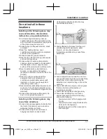 Preview for 17 page of Panasonic KX-HN7001 Installation Manual