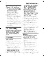 Preview for 3 page of Panasonic KX-HNA101 Installation Manual