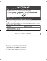 Preview for 16 page of Panasonic KX-HNA101 Installation Manual