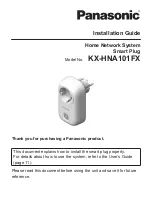 Panasonic KX-HNA101E Installation Manual preview