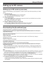 Preview for 57 page of Panasonic KX-HNB700 User Manual