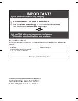 Preview for 20 page of Panasonic KX-HNC200 Installation Manual