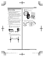 Предварительный просмотр 11 страницы Panasonic KX-HNC200C Installation Manual