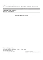 Preview for 16 page of Panasonic KX-HNC200FX Installation Manual