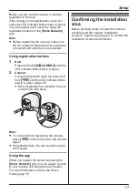 Preview for 17 page of Panasonic KX-HNC600FX Installation Manual