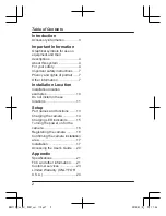 Preview for 2 page of Panasonic KX-HNC710W Installation Manual