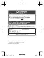 Preview for 28 page of Panasonic KX-HNC710W Installation Manual