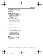Preview for 35 page of Panasonic KX-HNC800B Installation Manual