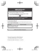 Preview for 39 page of Panasonic KX-HNC800B Installation Manual