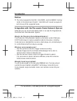 Preview for 4 page of Panasonic KX-HNC805C Installation Manual