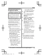 Preview for 23 page of Panasonic KX-HNC805C Installation Manual