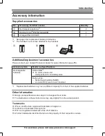 Preview for 3 page of Panasonic KX-HNH100 Operating Instructions Manual