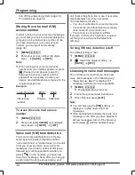 Preview for 30 page of Panasonic KX-HNH100 Operating Instructions Manual