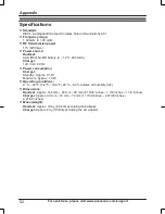 Preview for 52 page of Panasonic KX-HNH100 Operating Instructions Manual