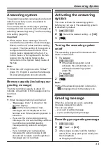 Preview for 33 page of Panasonic KX-HNH100FX Operating Instructions Manual