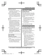 Предварительный просмотр 5 страницы Panasonic KX-HNK101C Operating Instructions Manual