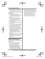 Предварительный просмотр 6 страницы Panasonic KX-HNK101C Operating Instructions Manual