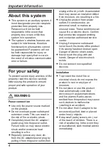 Preview for 4 page of Panasonic KX-HNK101FX Operating Instructions Manual