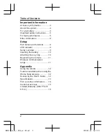 Preview for 2 page of Panasonic KX-HNK102 Operating Instructions Manual