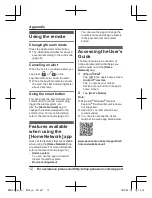 Preview for 12 page of Panasonic KX-HNK102 Operating Instructions Manual