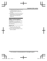 Preview for 7 page of Panasonic KX-HNP100C Installation Manual