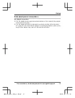 Preview for 13 page of Panasonic KX-HNP100C Installation Manual