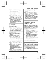 Preview for 5 page of Panasonic KX-HNS101AZ Installation Manual