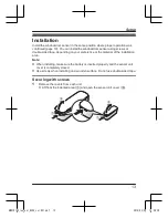 Preview for 13 page of Panasonic KX-HNS101AZ Installation Manual