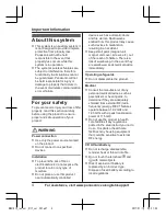 Preview for 4 page of Panasonic KX-HNS101C Installation Manual