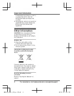 Preview for 6 page of Panasonic KX-HNS102C Installation Manual